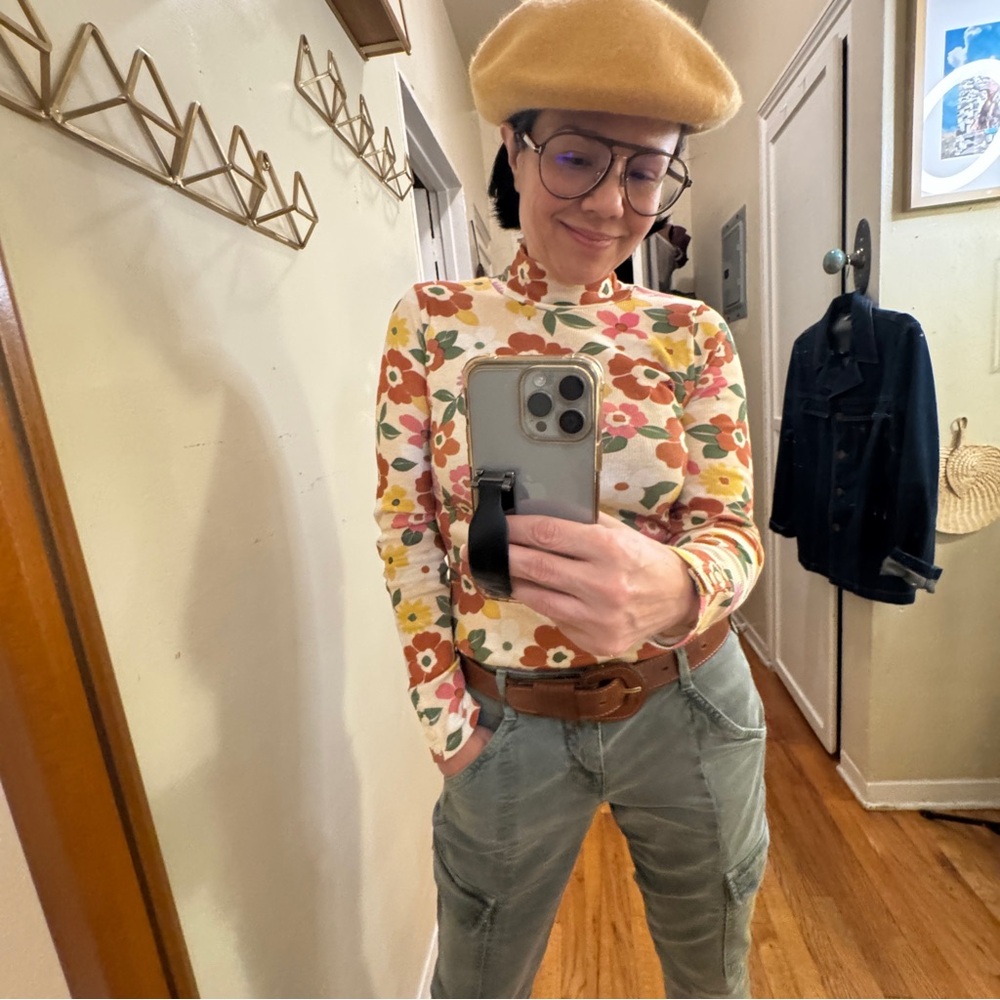 Sézane Felix Jumper in Sol Print - Medium